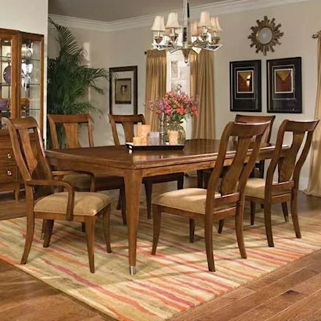 Rectangle Dining Table and Chair Set